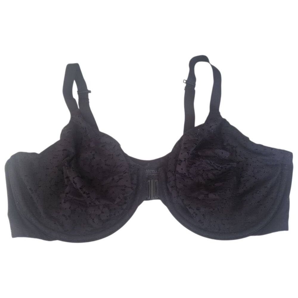 CT2061 Chantelle Women's Norah Comfort Front Closure Bra Black 38C